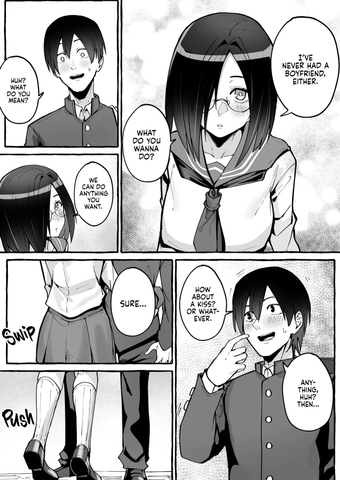 [Fugutake] Kyonyiu kanojo ni hitasura shibori toraremakuru hanashi | Squeeze Until Empty [English] [Decensored] [Digital]
