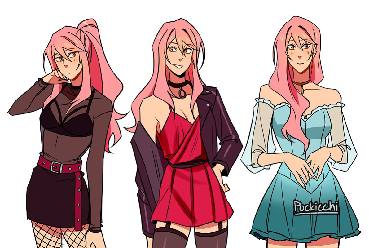 [various] Strawberry Spice (OCs by Pockicchi)