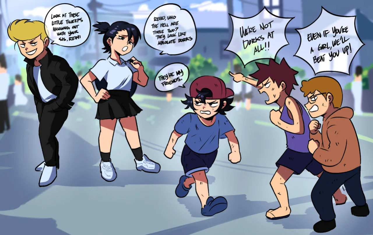 [Tuna Fat | Pommu] Reiko, Nikki & Mochi / The Dragon Tamer | Dragon TamerS [ongoing]