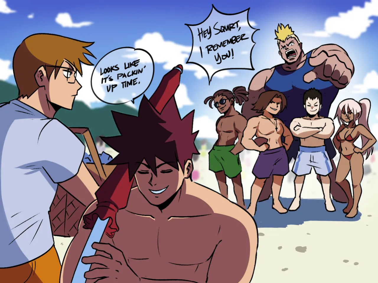 [Tuna Fat | Pommu] Reiko, Nikki & Mochi / The Dragon Tamer | Dragon TamerS [ongoing]
