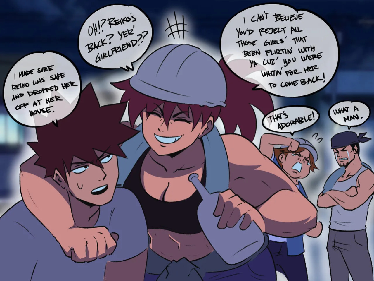 [Tuna Fat | Pommu] Reiko, Nikki & Mochi / The Dragon Tamer | Dragon TamerS [ongoing]