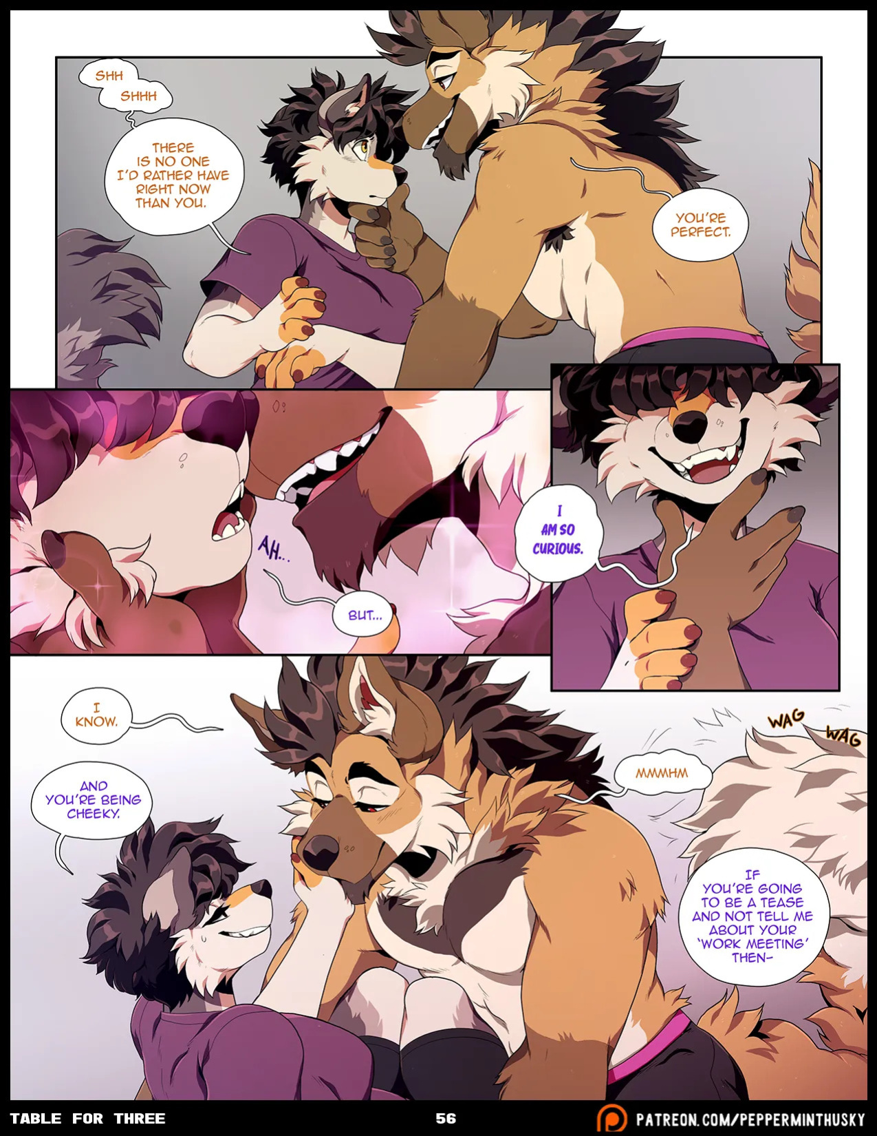 [PeppermintHusky (Roanoak/Ace)] Table for Three: Remix (Incomplete)