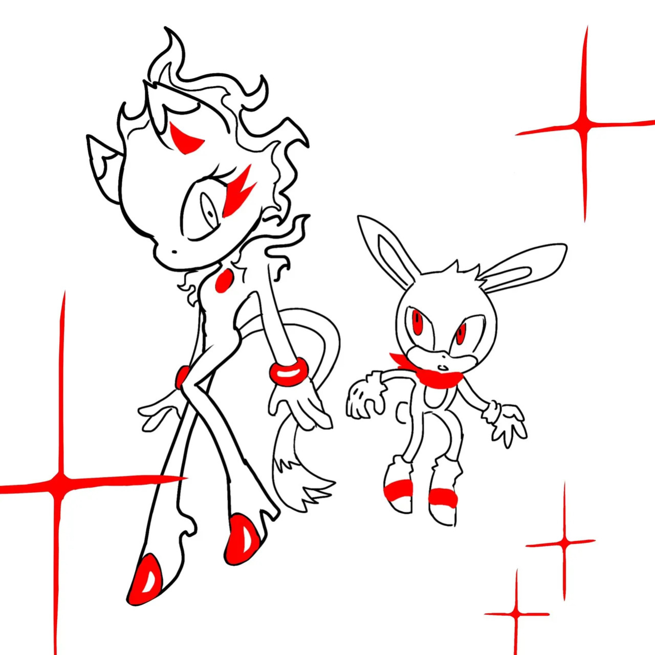 [Quaverdraws] Rush to the Dreamland (Prototype Sonic AU)
