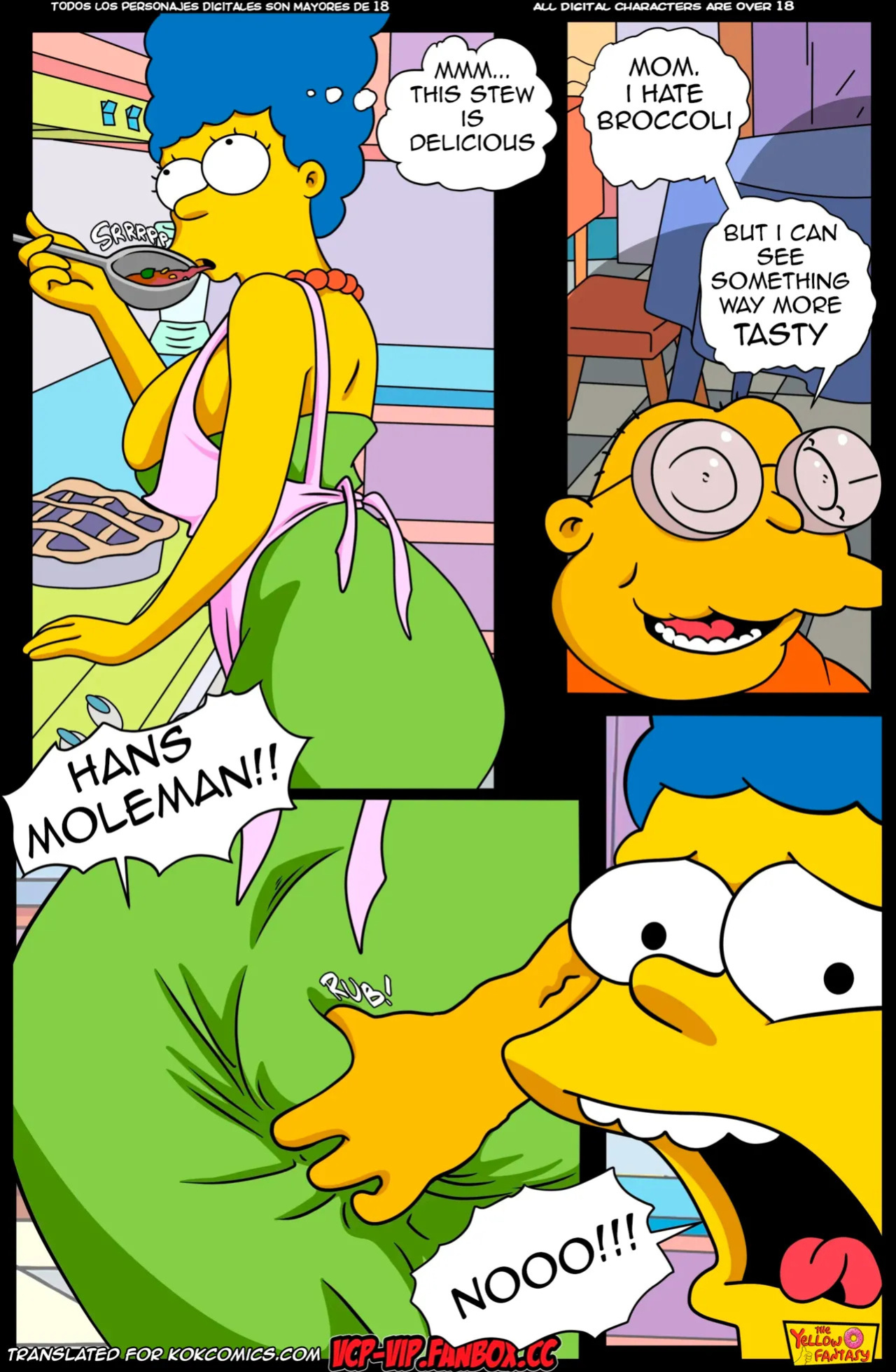 The Yellow Fantasy 18 - Hans Moleman Show (The Simpsons) [English]