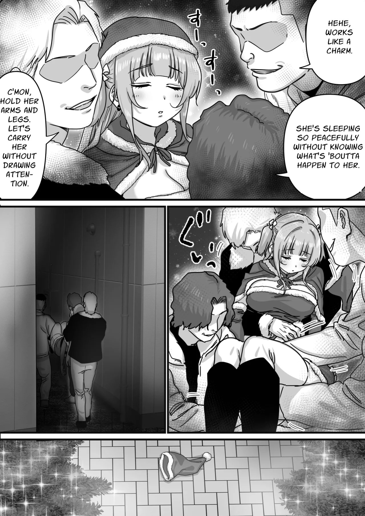 [P&I (Satsukimasu)] Idol Santa no Seinaru Present | Idol Santa's Sexy Silent Night Present [English] [Cunny Garden]
