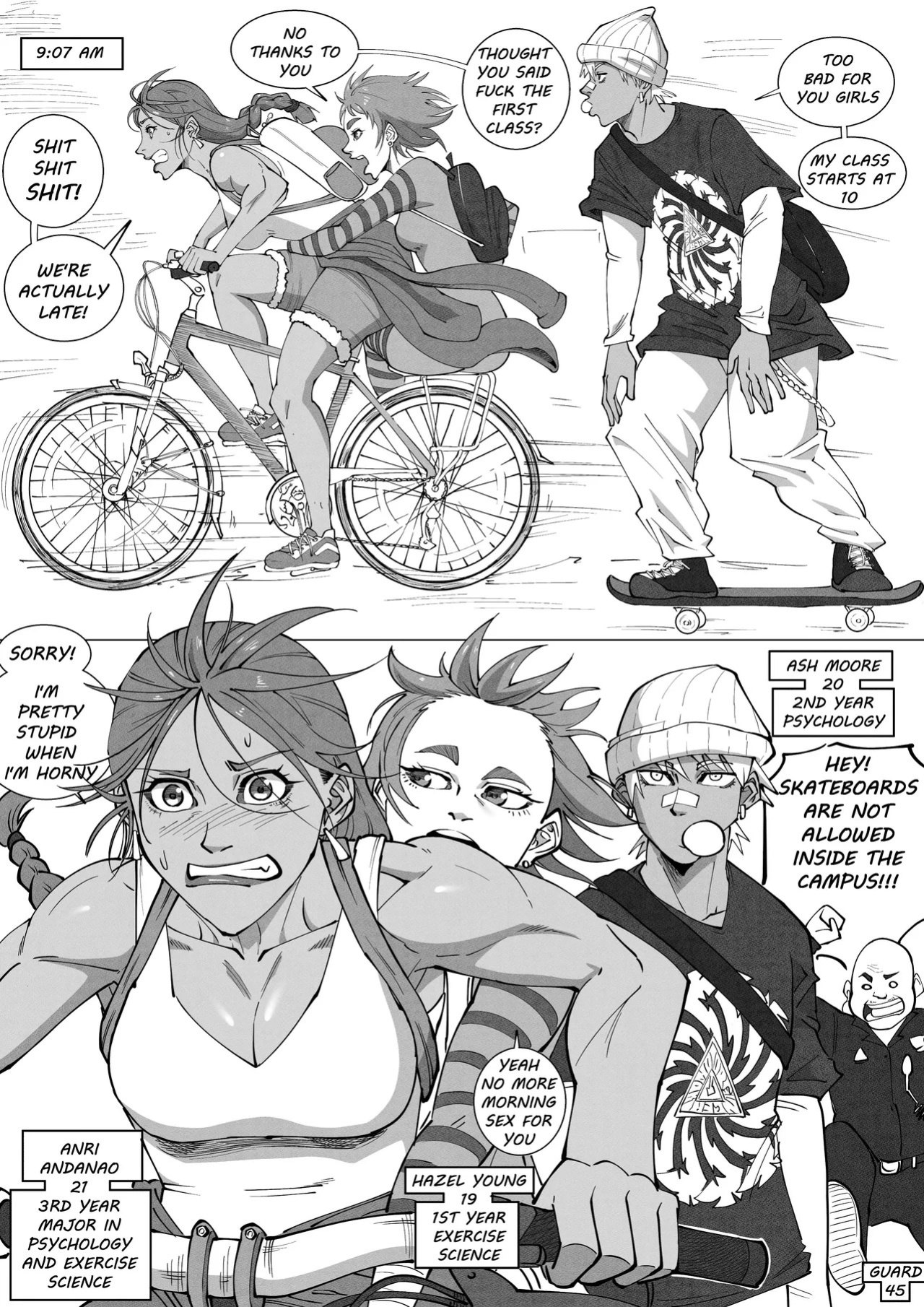 [UselessBegging] GNO: Girl's Night Out - Issue 02 [public/censored][ongoing]