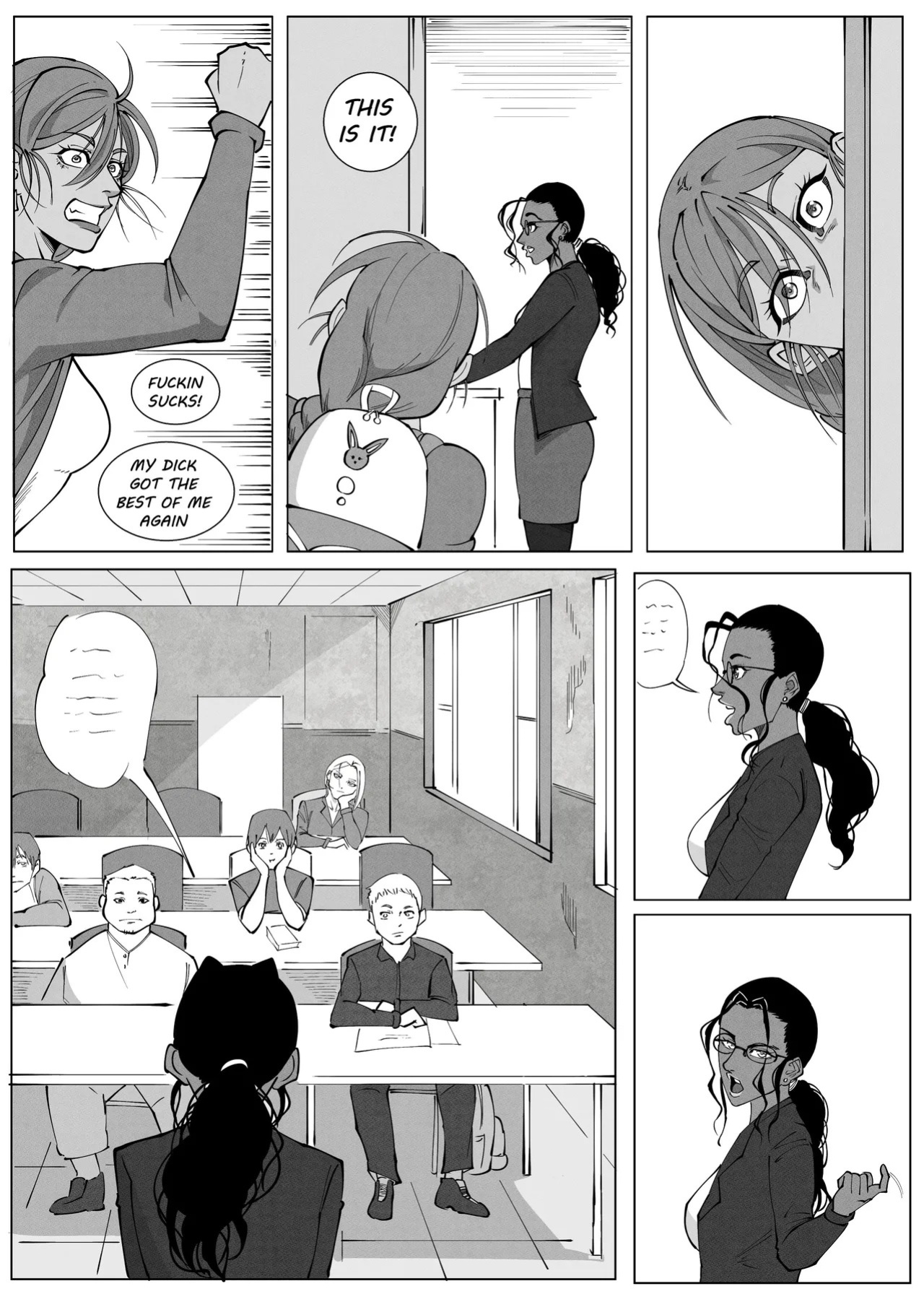 [UselessBegging] GNO: Girl's Night Out - Issue 02 [public/censored][ongoing]