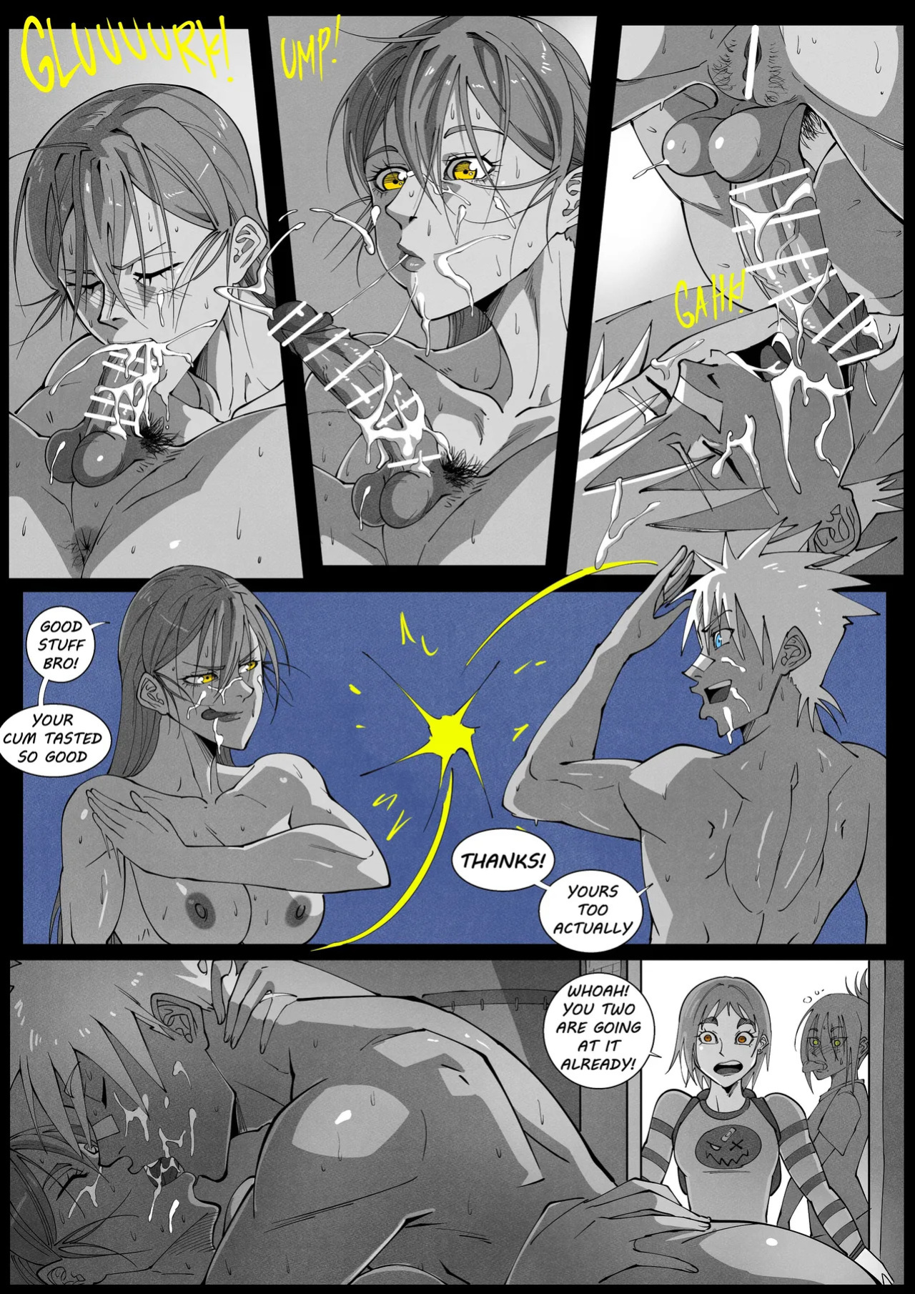 [UselessBegging] GNO: Girl's Night Out - Issue 02 [public/censored][ongoing]