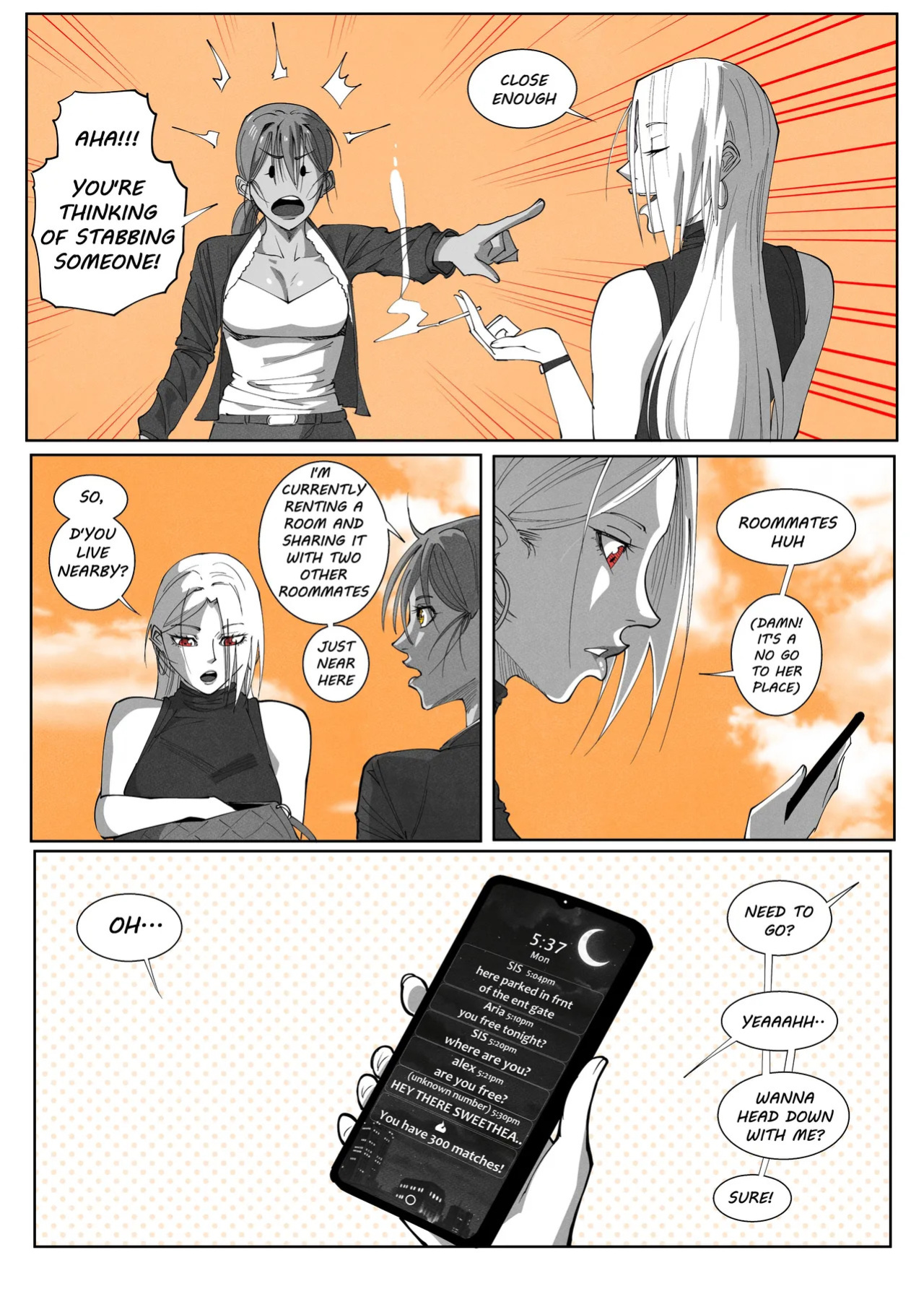 [UselessBegging] GNO: Girl's Night Out - Issue 02 [public/censored][ongoing]