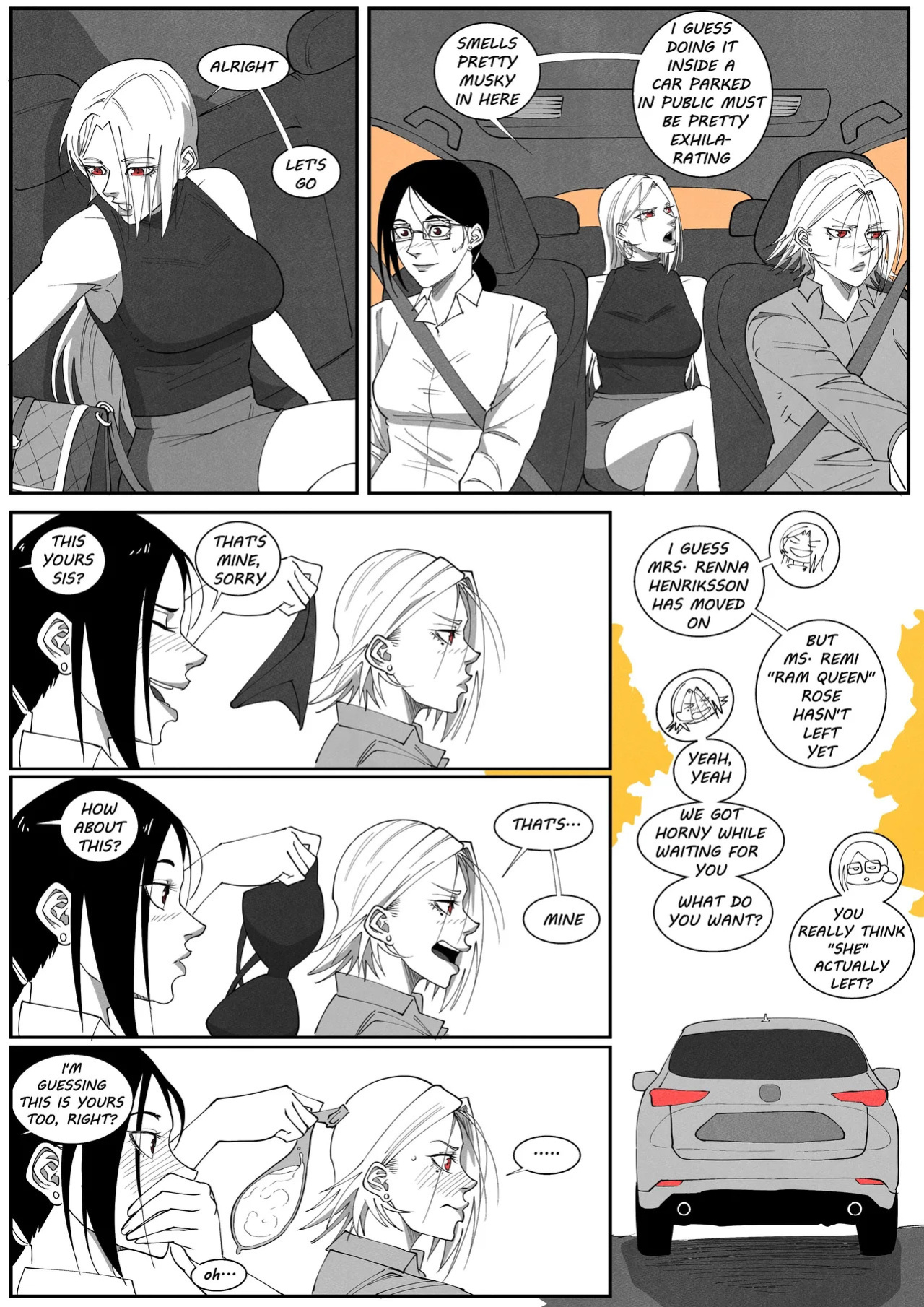 [UselessBegging] GNO: Girl's Night Out - Issue 02 [public/censored][ongoing]
