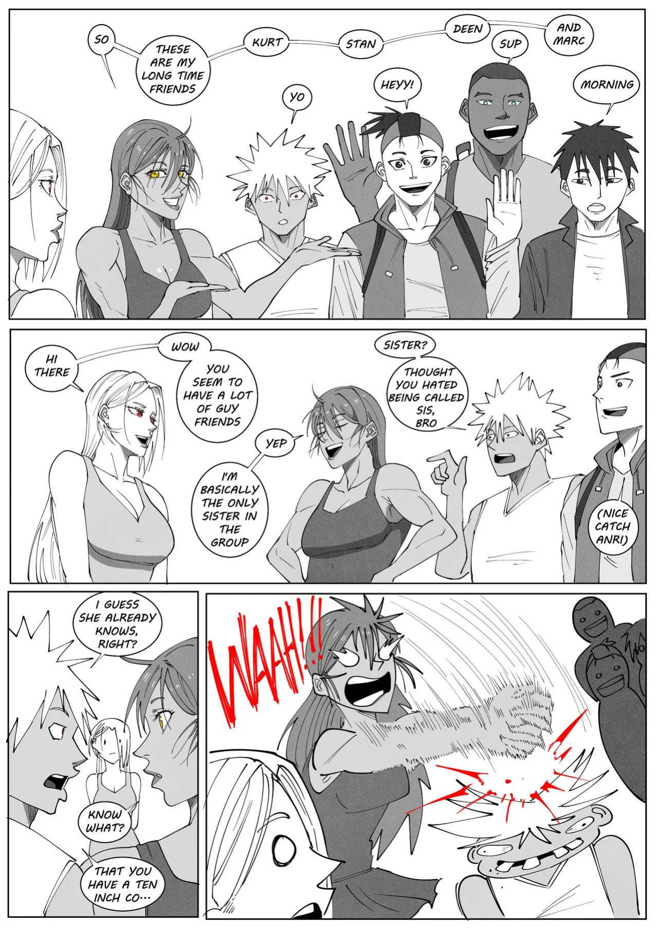 [UselessBegging] GNO: Girl's Night Out - Issue 02 [public/censored][ongoing]