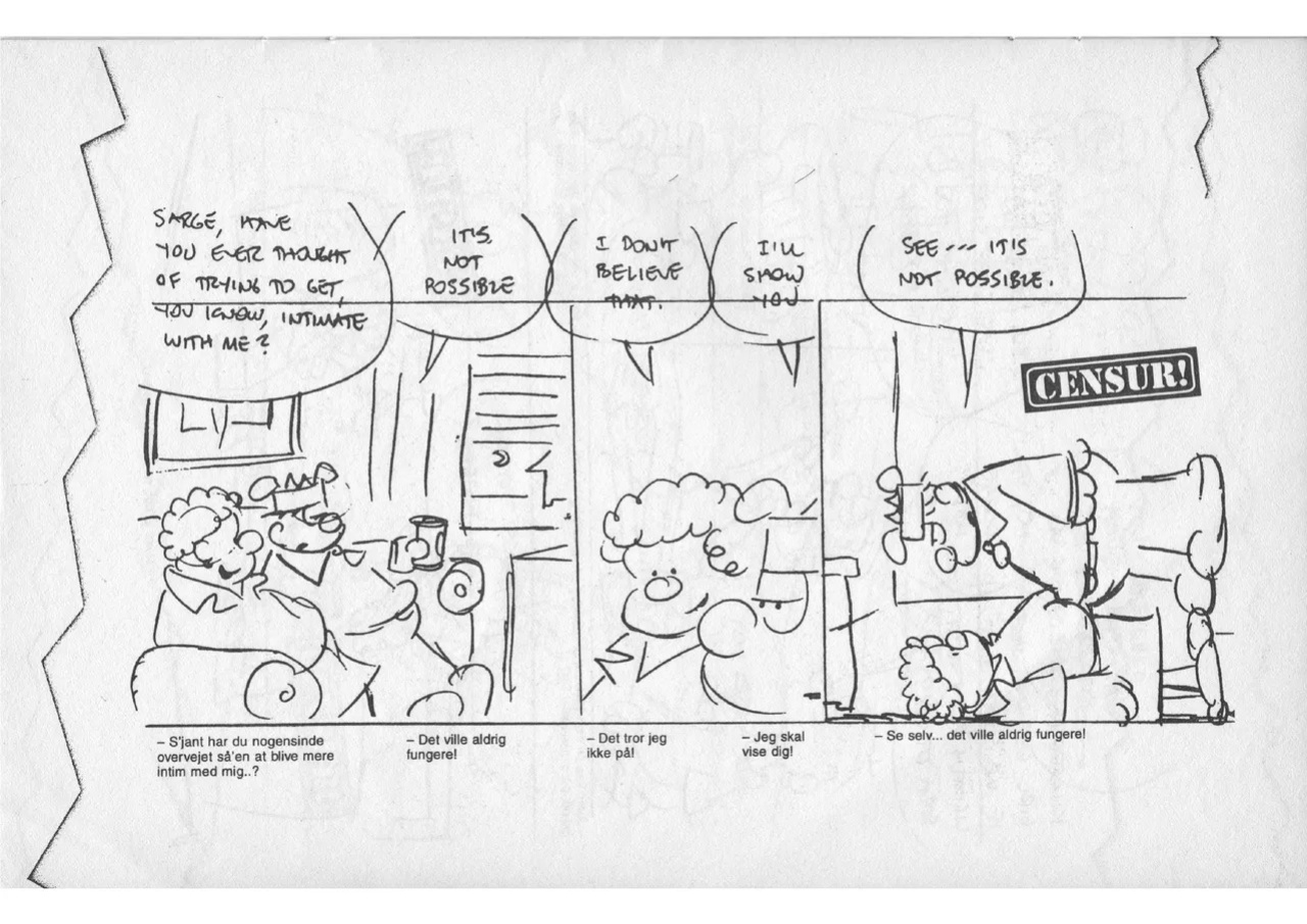 [Mort Walker] Basserne Censur! #1 [Danish, English]