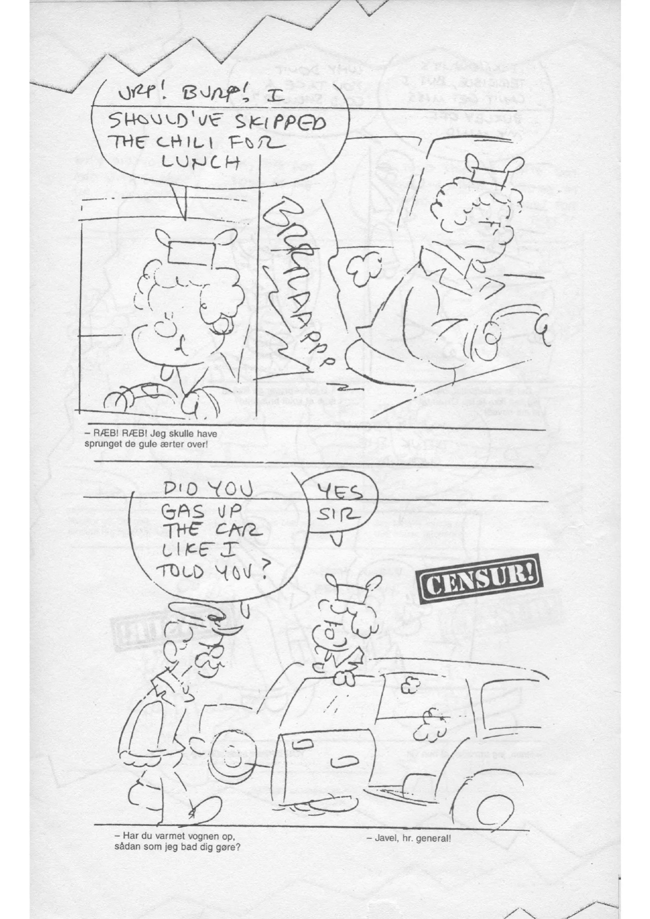 [Mort Walker] Basserne Censur! #1 [Danish, English]