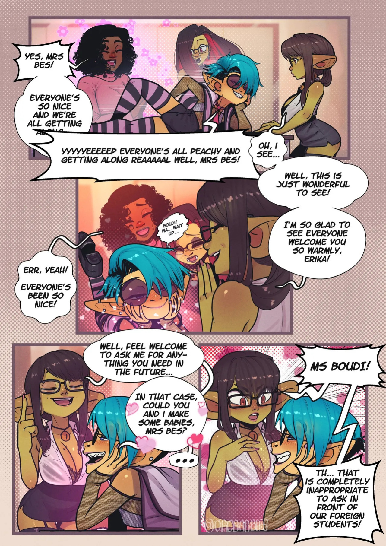 [OrcBarbies] Erika's First Week [ongoing]