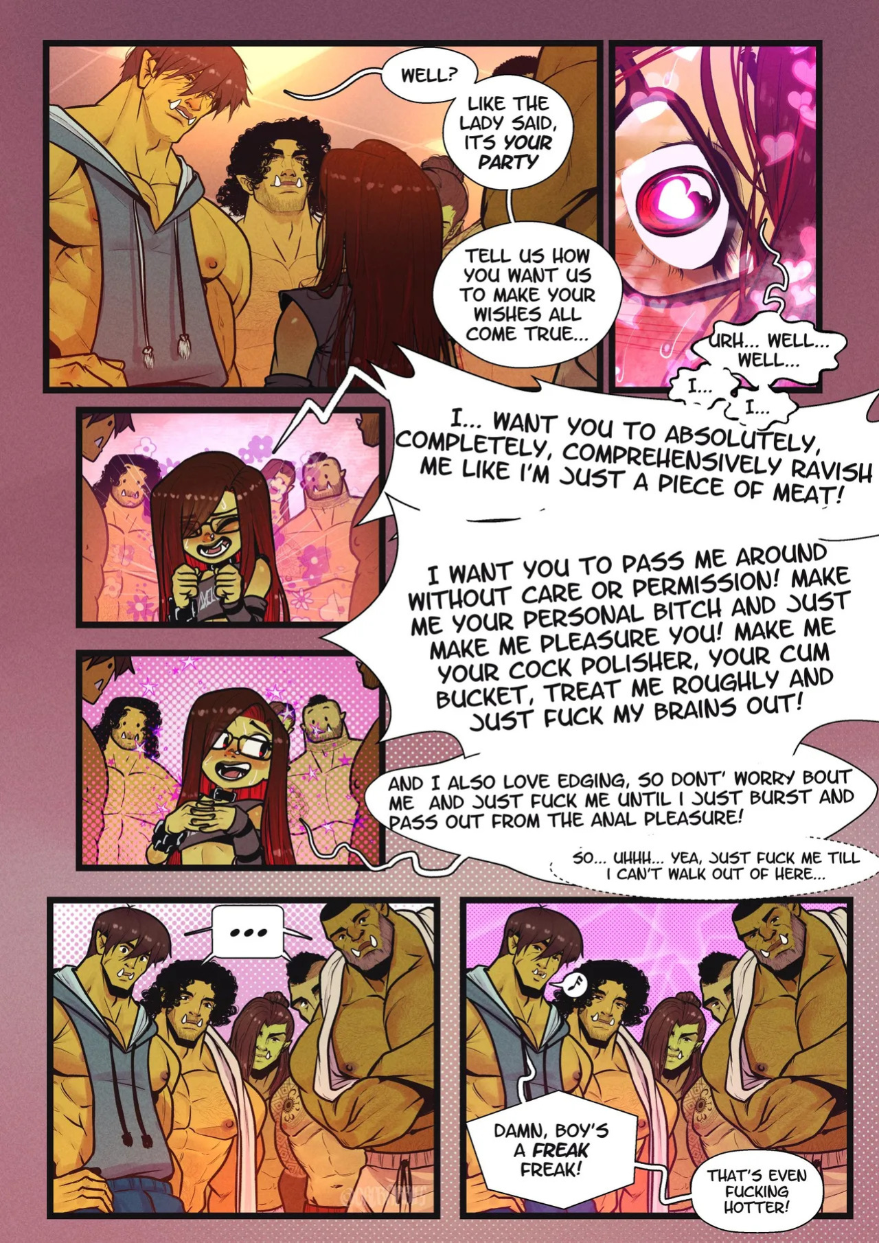 [OrcBarbies] Erika's First Week [ongoing]