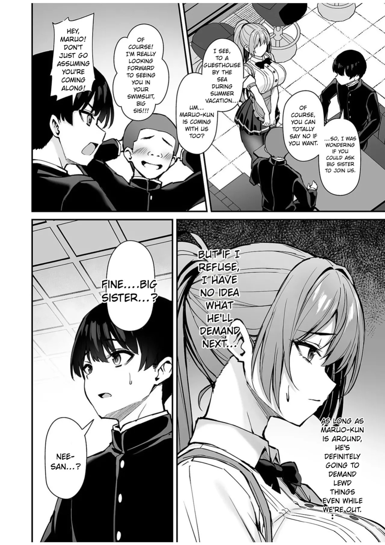 [Mofurentei (Xe)] Itsumo Yasashii Oneesan Wa Boku No Inai Aida Ni 2 [English]