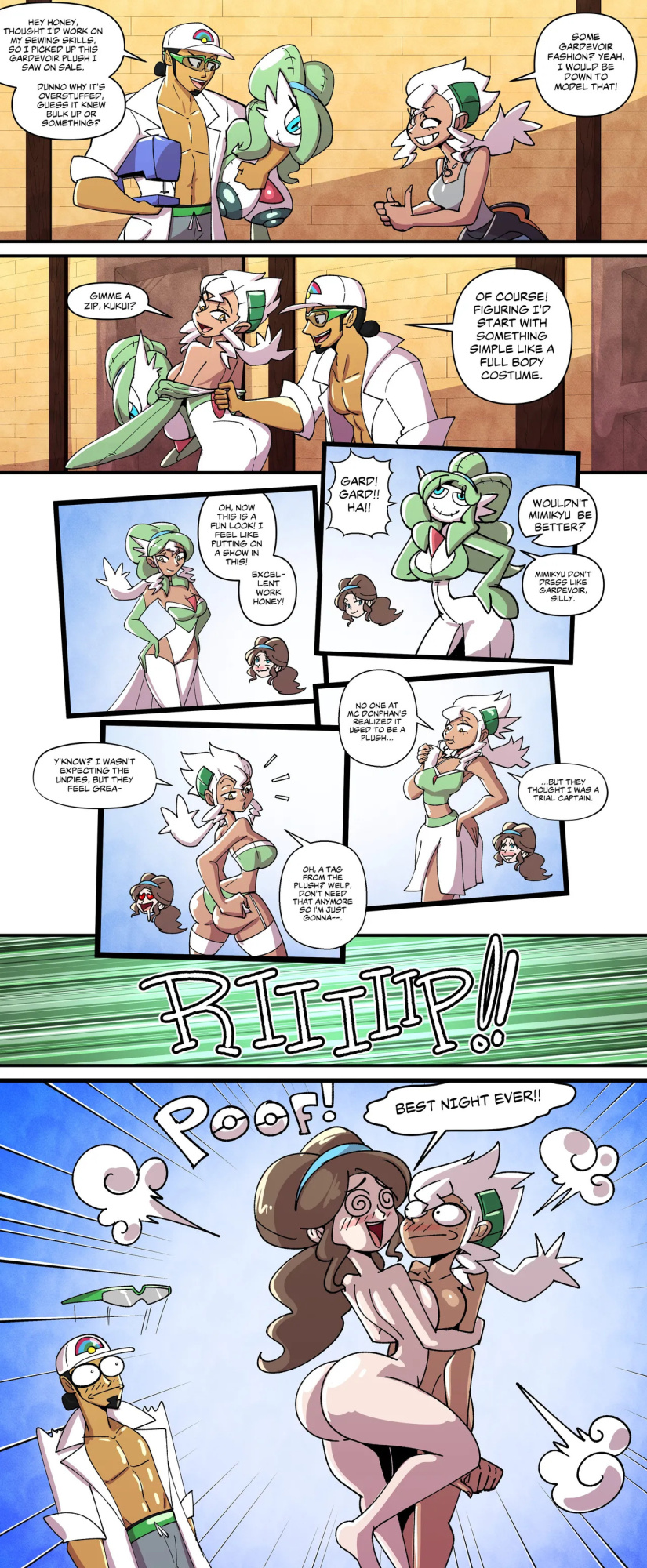 [Sachasketchy & Chabble] So........ Gardevoir Plush Mom (W/ Extras)