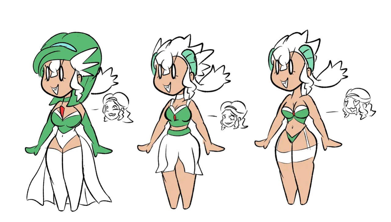 [Sachasketchy & Chabble] So........ Gardevoir Plush Mom (W/ Extras)