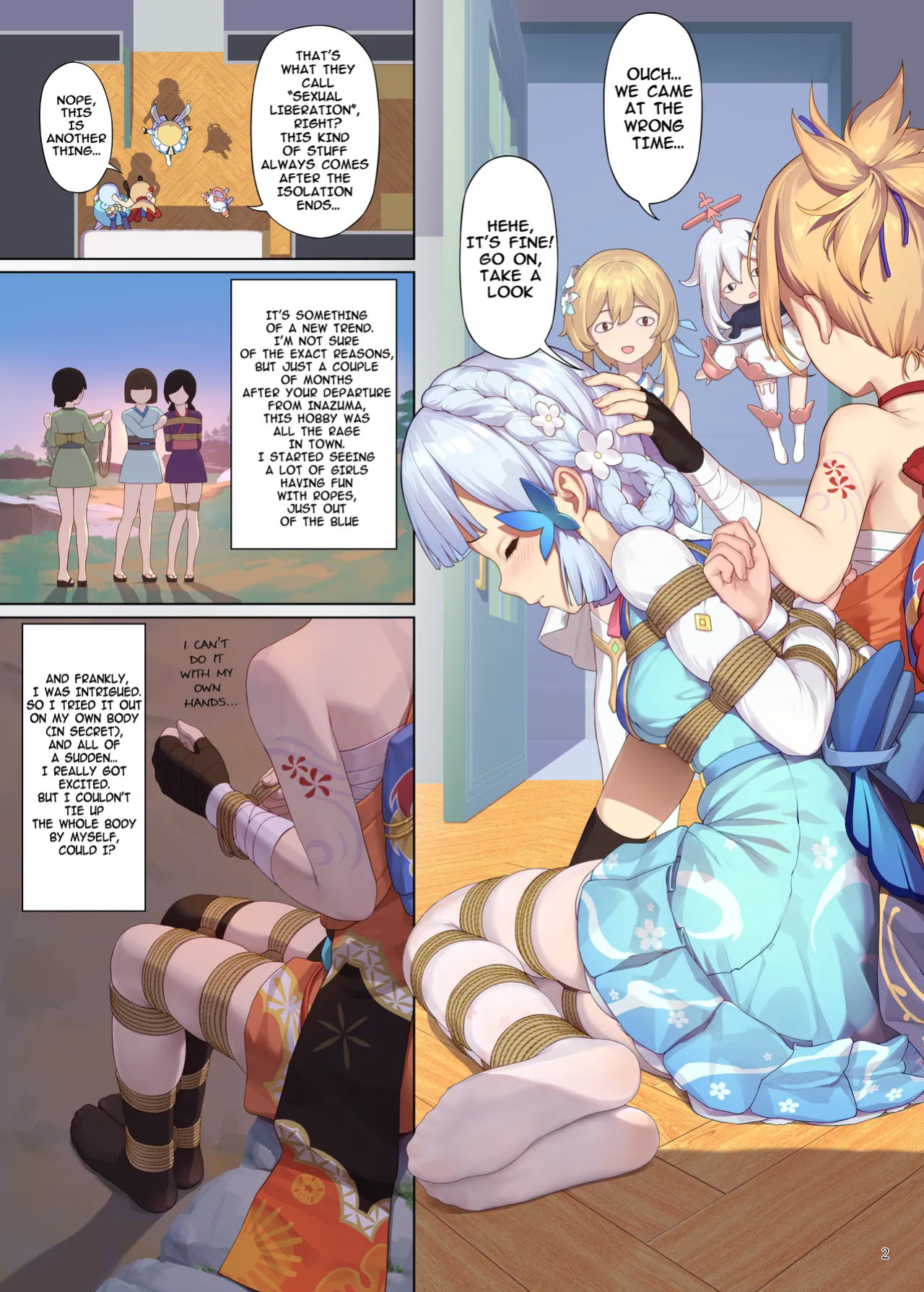 [Himitsu] En no Ori Ito (Genshin Impact) [English]