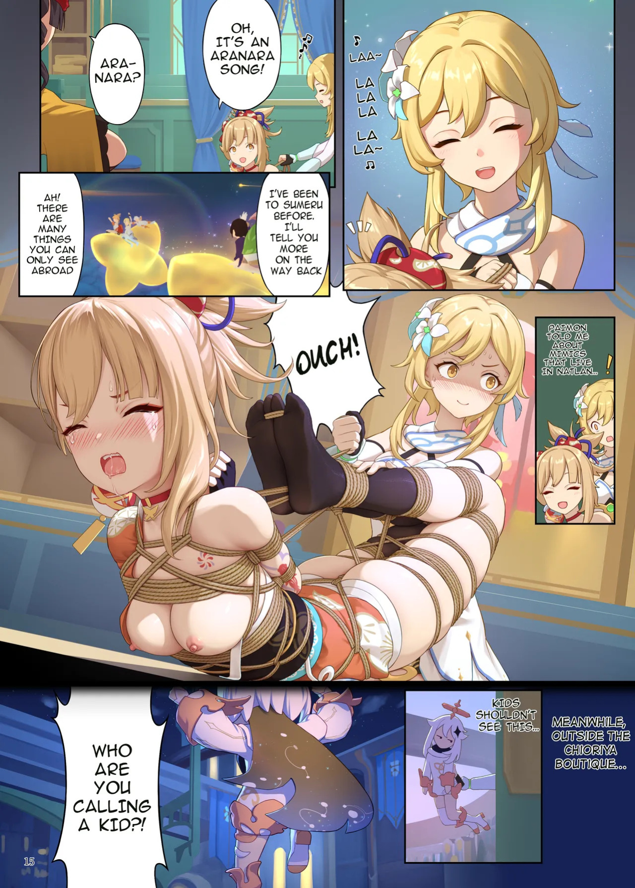 [Himitsu] En no Ori Ito (Genshin Impact) [English]