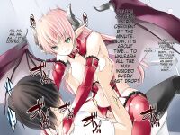[Spermagic (MAKI)] Succubus no Doinran Onee-san ni, Doutei mo Seieki mo Nanimokamo Shiboritorarechau Boku [Eng]