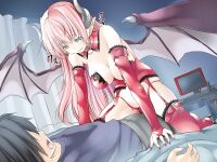 [Spermagic (MAKI)] Succubus no Doinran Onee-san ni, Doutei mo Seieki mo Nanimokamo Shiboritorarechau Boku [Eng]