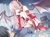 [Spermagic (MAKI)] Succubus no Doinran Onee-san ni, Doutei mo Seieki mo Nanimokamo Shiboritorarechau Boku [Eng]