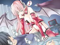 [Spermagic (MAKI)] Succubus no Doinran Onee-san ni, Doutei mo Seieki mo Nanimokamo Shiboritorarechau Boku [Eng]