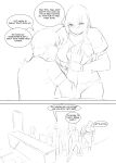 Guild Clerk's Too Busty Client