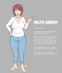 [WingedWasabi/various] Ambers family - Melph, Gyana, Tamia & Gina (OC)