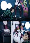 [FootCroft] [Kimetsu no Yaiba] Daki’s Blood Demon Art: Trample 堕姫の血鬼術・紅蓮践踏 (Part 1+Part 2)
