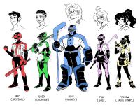 [Spicymancer] Acti-Rangers (OC)