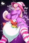 [Helloguish] Vivian helping Lady Bow have a little snack (Paper Mario)