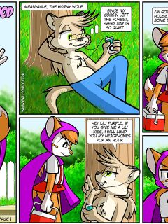 [Palcomix] Cute Lil' Purple Riding Hood