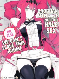 (C100) [Ohanabatake (Siseki Hirame)] Baobhan Sith to SEX Shinai to Derarenai Heya | Baobhan Sith and I Need to Have Sex or Else We Can't Leave This Room! (Fate/Grand Order) [Kyuume]