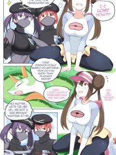 [BagelBomb] BAD END: Rosa [Pokemon] - 4 Pages