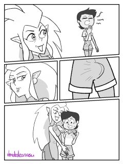 [Dendedeonasu] Futa Luz: Good Morning in the Owl House