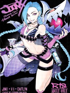 (FF23) [Turtle.Fish.Paint (Hirame Sensei)] JINX Come On! Shoot Faster (League of Legends) [HerpaDerpMan]