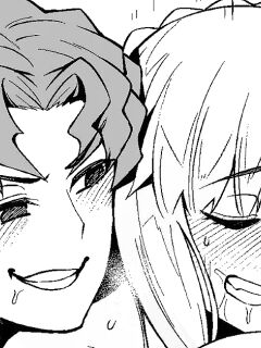 Saber Takes A Bath With Shinji…❤️