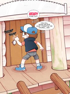 [ENF-Lover] Dipper Peepin' + extra sketches (Gravity Falls)