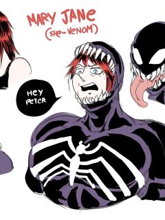 [DETNOX] Mary Jane as She Venom (Spider-Man) Preview