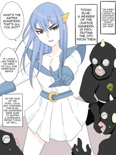 [Chihiro] Superheroine from a Sentai series Swaps Bodies with a Low-ranking Combatant