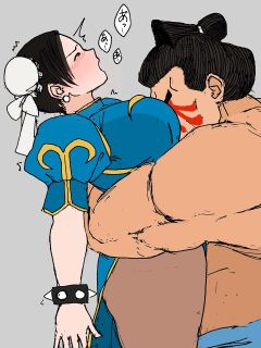 [Sanman-Drill] Chun-Li VS. Edmond Honda (Street Fighter) [Japanese + English]