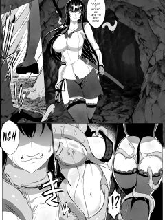 [The Amazing Gambit] Saeko dominated by a tentacled enemy (High school of the Dead)