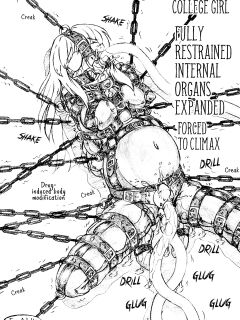 [Sumomo Dou (Sumomo EX)] Joshidai nama zenshin kōsoku naizō kakuchō kyōsei zetchō | College girl fully restrained internal organs expanded forced to climax [Pin-t]