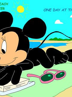 Minnie's Beach Encounter. Part One [completed]