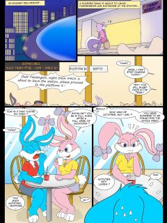 [Dam (DamBun)] Toons on a Train (Incomplete)