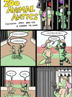 [JAMEArts & Skunkdude13] Zoo Animal Antics