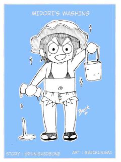 [Beck Cartoons] MIDORI'S WASHING (Keep Your Hands Off Eizouken!) Preview