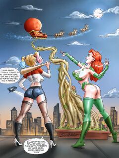 [Scribbler] Harley Quinn & Poison Ivy steal Christmas